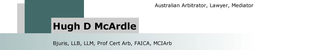 Australian Arbitrator Header